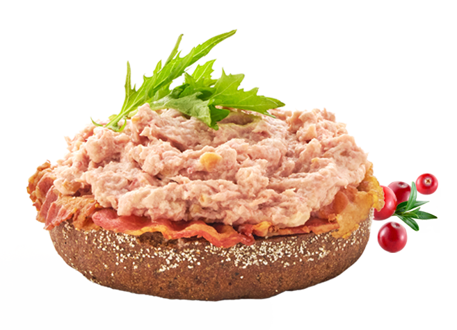 «Мираторг» выпустил в продажу новинку — мясной риет с беконом