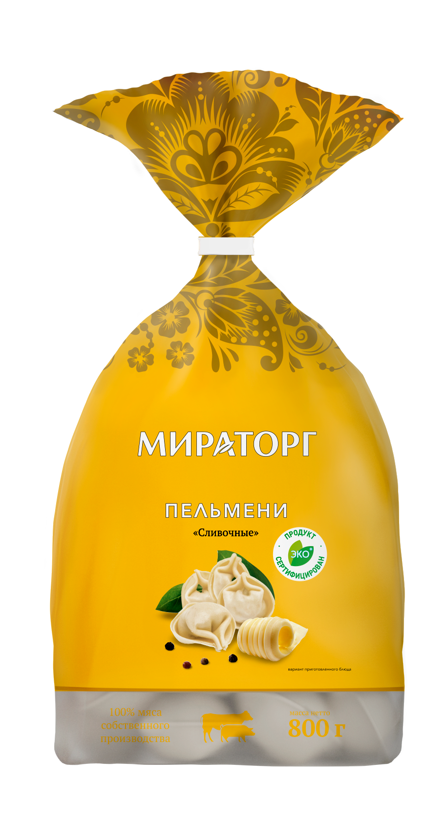 Пельмени сливочные