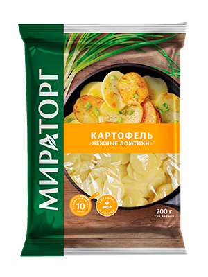 Картофель нежные ломтики