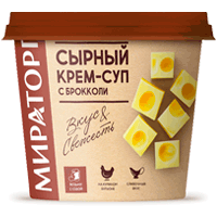 Cырный крем-суп с брокколи 260 г