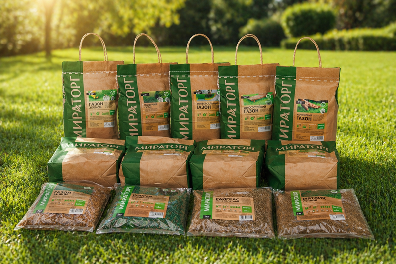 «Мираторг» возглавил рейтинг российских производители травосмесей для газонов