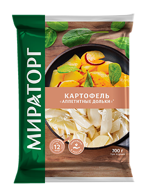 Картофель Аппетитные дольки