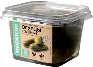 Miratorg products — Pickled cucumbers
